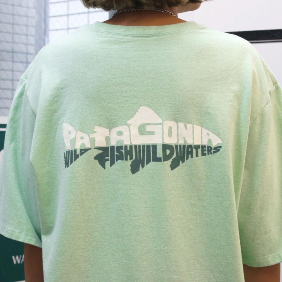 パタゴニア レディース 半袖 Tシャツ トップス クルーネック ポケット