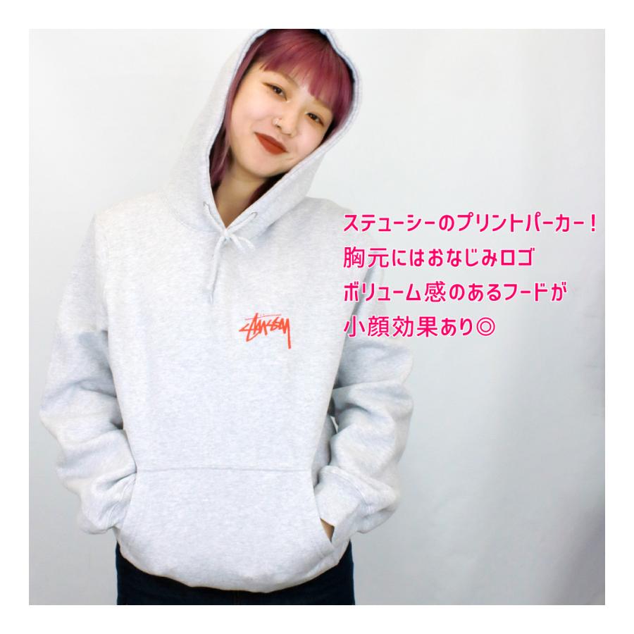 ステューシー Stussy パーカー レディース フード スウェット 裏起毛 ブランド 大きめ 厚手 G Just Goods アメカジファッション 通販 Yahoo ショッピング