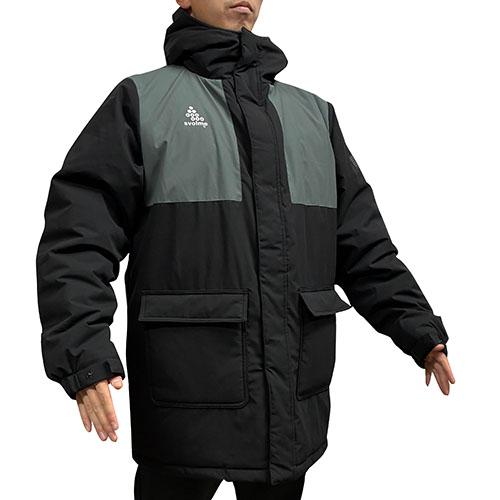 SVOLME（スボルメ） 発熱中綿ハーフコート ブラック サッカー