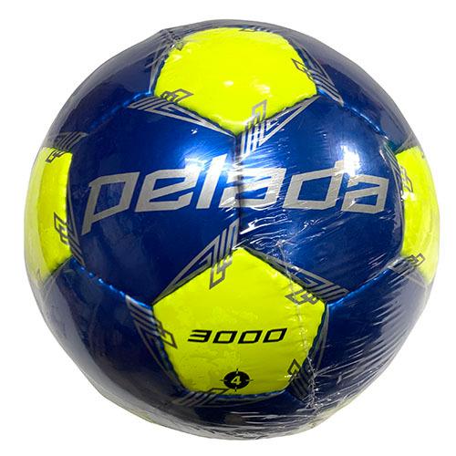 モルテン　molten　ペレーダ3000　メタリックブルー×ライトイエロー　4号　サッカーボール　ボール　サッカー　検定球　F4L3000　BL｜soccershop-players