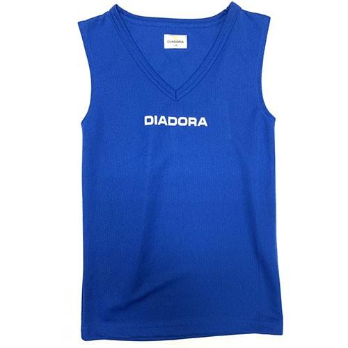 DIADORA（ディアドラ） ジュニア インナーシャツ ブルー サッカー