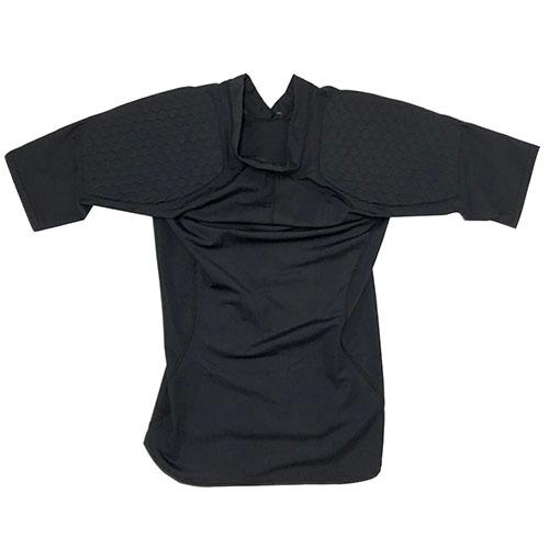 (マクダビッド) MCDAVID/HEX・GKインナーシャツ・ショートスリーブ/ブラック/M7733 McDavid（マクダビッド） McDavid HEX GKシャツ ショートスリーブ