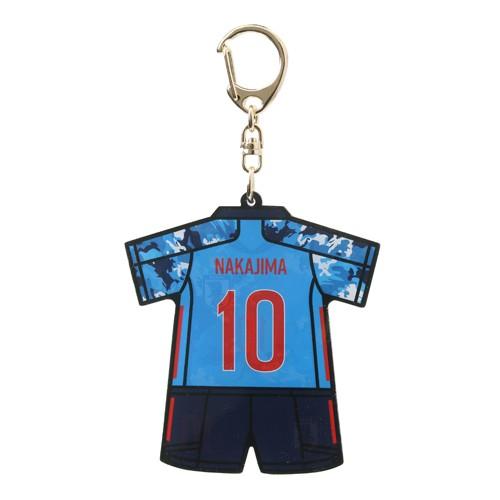 日本代表オフィシャルグッズ ファングッズ ユニフォームアクリルキーホルダー プレーヤー 中島 翔哉 10 O3 504 Ns サッカーショップkamo 加茂 通販 Yahoo ショッピング