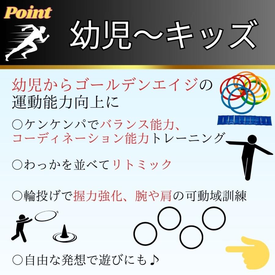 【まとめてお得‼️】トレーニング用品 トレーニングラダー 7m ケンケンパリング 27cm 収納袋 練習道具 器具