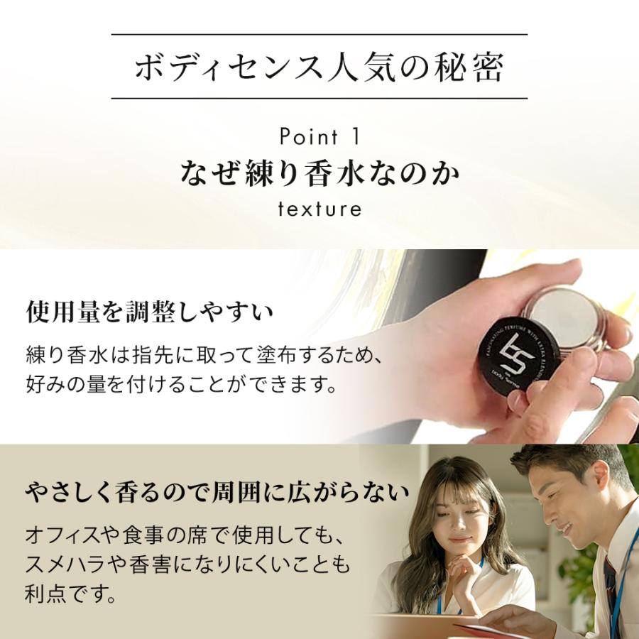 即日・匿名配送　【新品未使用】Body Sense〈練り香水〉　メンズ　2個 Amazon | ボディセンス 練り香水 メンズ モテる香水 ムスク 微香
