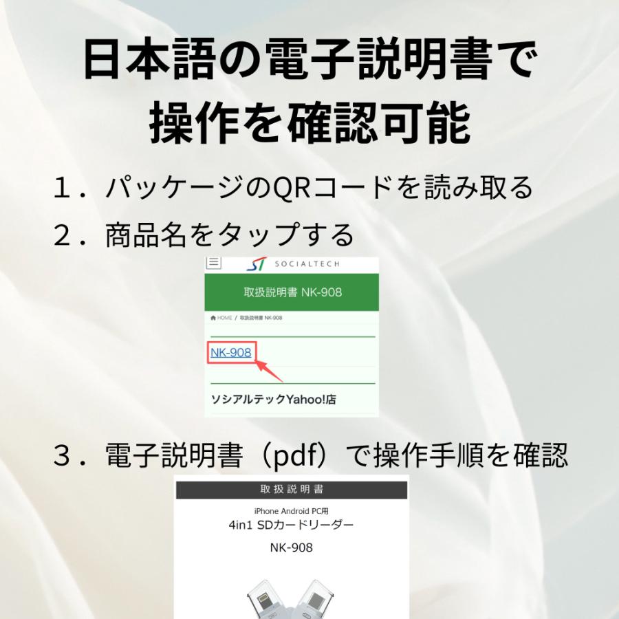 SOCIALTECH（ソシアルテック） 爆買 1位受賞 カードリーダー 4in1 写真
