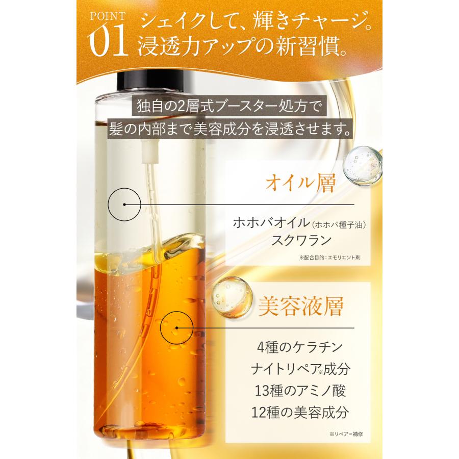 Bio Lucia（ビオルチア） 公式 ブースターヘアミスト 180ml 3本