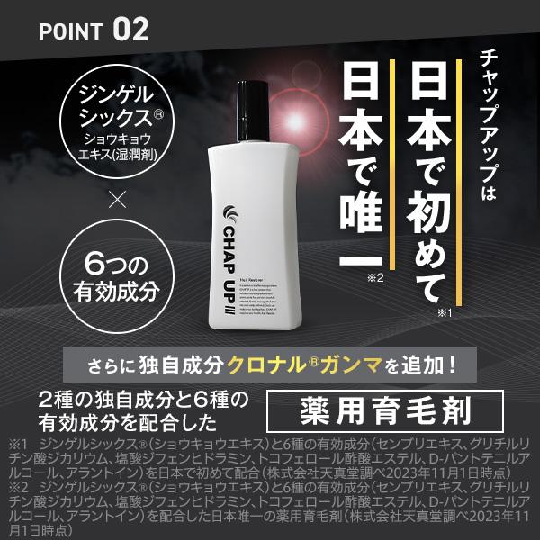 チャップアップ 「18%OFFで販売中」公式 医薬部外品 育毛 チャップアップ 「18%OFFで販売中」公式 医薬部外品 育毛