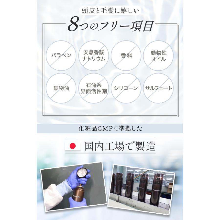 チャップアップ（CHAP UP） 公式 ダークブラウン スプレー 150g 3本