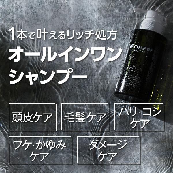 チャップアップ 公式 シャンプー 300ml 3本 メンズ スカルプ チャップアップ 公式 シャンプー 300ml 3本 メンズ スカルプ