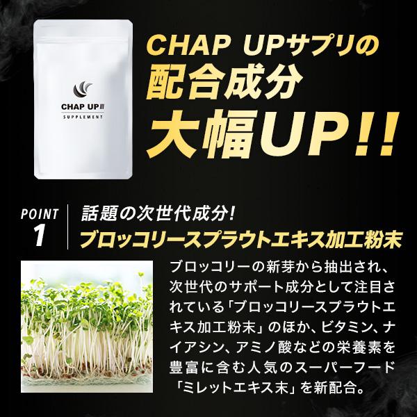 チャップアップ（CHAP UP） 公式 ノコギリヤシ サプリ 120粒 1袋 育毛