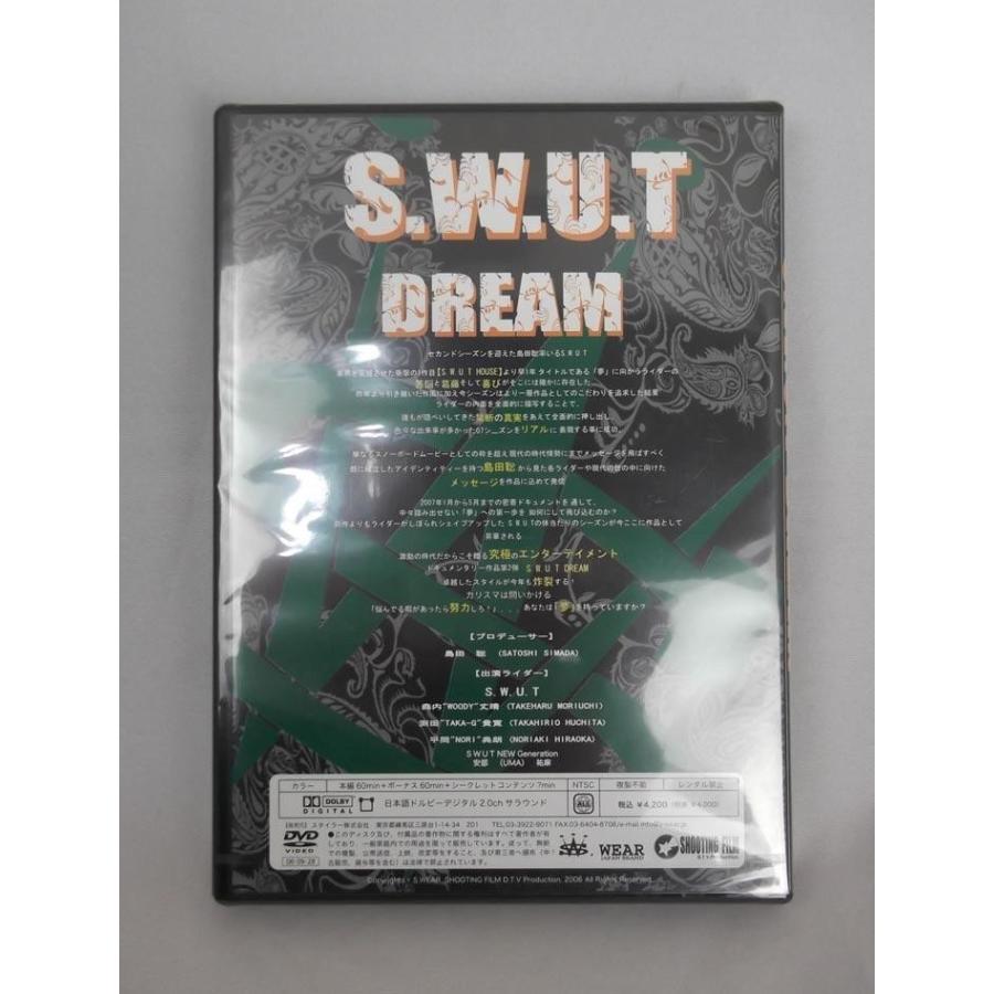 ≪1万円以上の購入で送料無料≫<BR>SNOWBOARD DVD<BR>【S.W.U.T DREAM】<BR>SHOOTING FILM / S-WEAR｜society06｜02