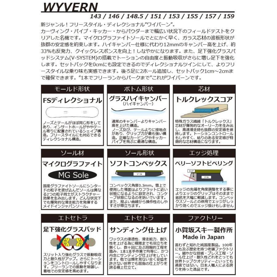 TORQREX トルクレックス WYVERN ワイバーン 17-18 送料無料 40％OFF 試乗ボード｜society06｜06