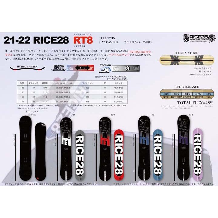 21-22 RICE28 ライス28 RT8 アールティーエイト グラトリ 送料 21-22 RICE28 ライス28 RT8 アールティーエイト グラトリ 送料