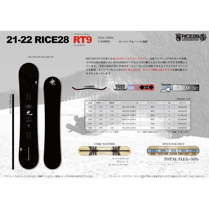 【正規販売店】 21-22 RICE28 ライス28 RT9 アールティーナイン オールラウンド 送料無料 メンズ MENS 男性用 【HOV1189967315】(43076円)