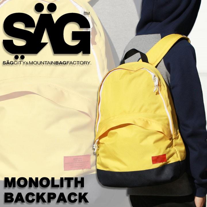 SAGLIFE サグライフ MONOLITH BACKPACK モノリス バックパック YELLOW
