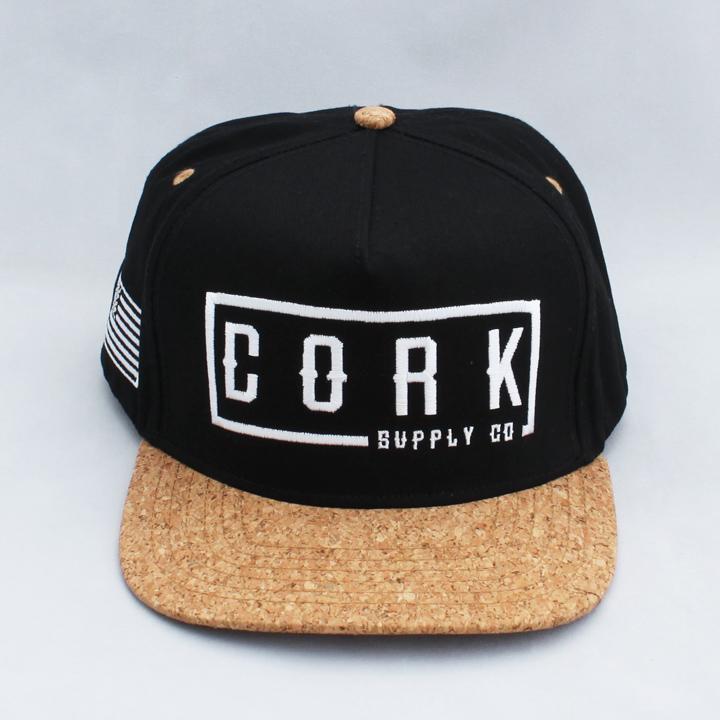 CORK SUPPLY CO コルクサプライ LOGO SNAPBACK ロゴ スナップバック CAP キャップ 帽子 フラットバイザー