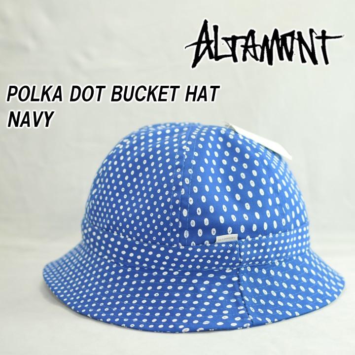 polka dot bucket hat