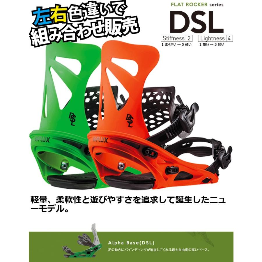 18-19 FLUX フラックス DSL ディーエスエル 左右色違い 当店 18-19 FLUX フラックス DSL ディーエスエル 左右色違い 当店