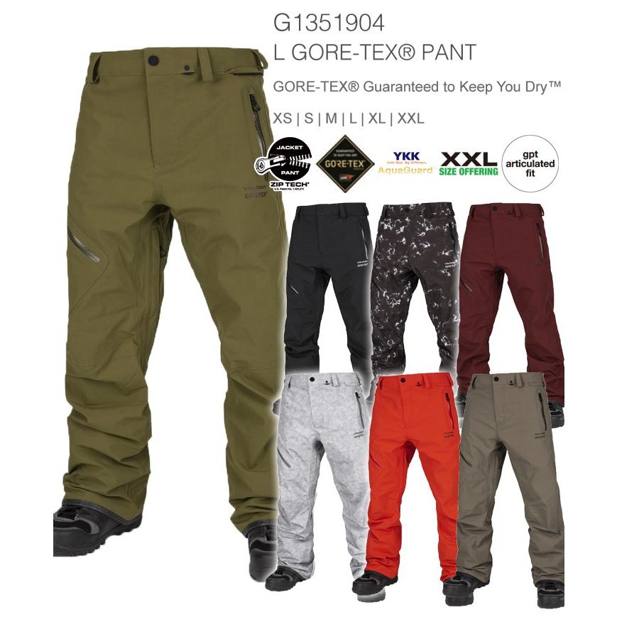 19-20 VOLCOM ボルコム L GORETEX PANT エルゴアテックスパンツ 19-20 VOLCOM ボルコム L GORETEX PANT エルゴアテックスパンツ