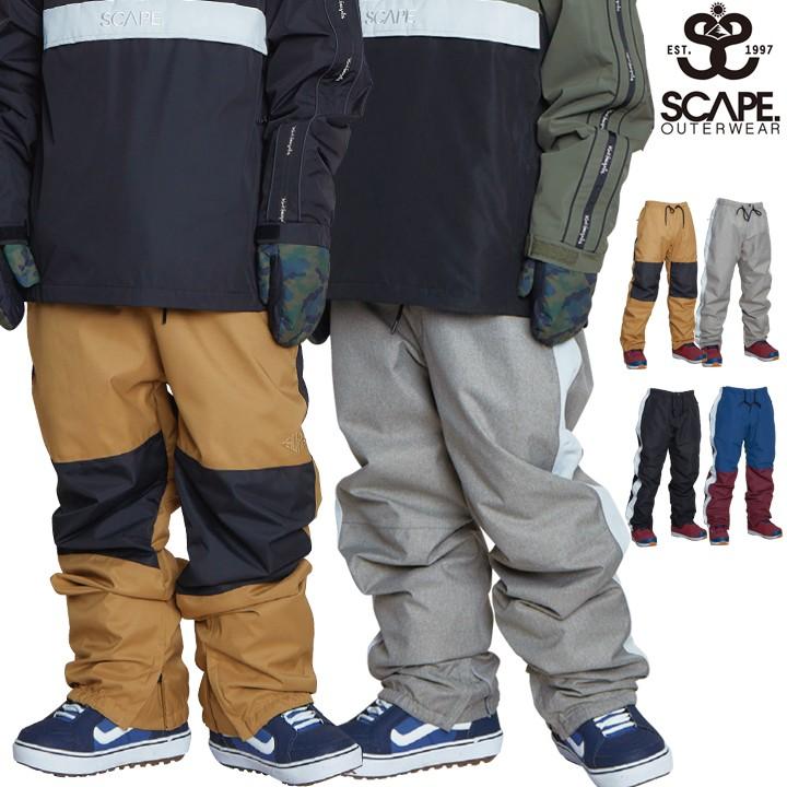 20-21 SCAPE エスケープ TRACK PANT トラックパンツ スノーボードウェアー メンズ レディース パンツ スノボウェアー スノボウェアー｜society06