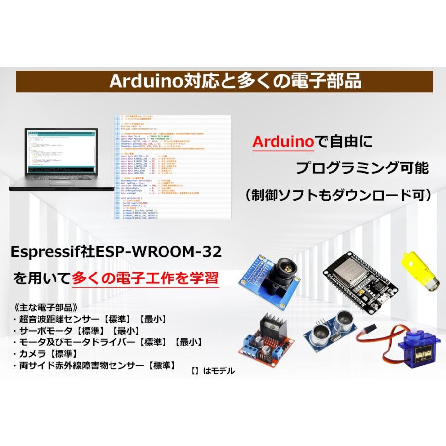 sLab-Car（エスラボ・カー）スマートロボットカー【Scratch・Arduino対応】スターターキット《IoT電子工作・プログラミング教育教材》 (標準) |  | 03