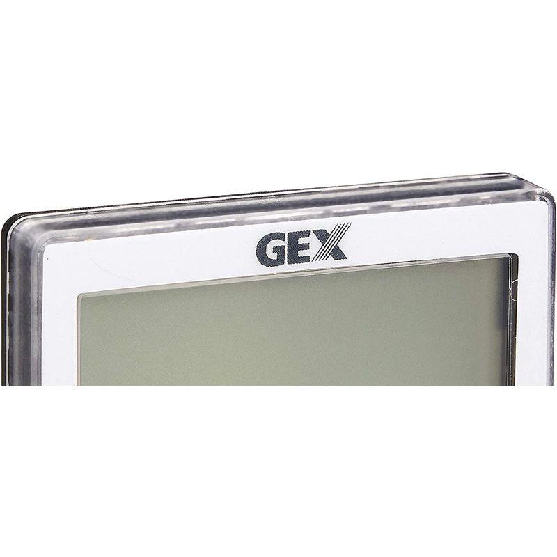 安全GEX AQUA HEATER 測定範囲15~35℃ 観賞魚用水 コードレスデジタル水温計 見やすい大画面ディスプレイ ワイド 貼るだけ簡単 水槽用品 