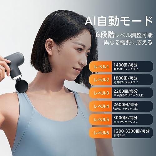 筋膜リリースガン業界最新昇級 MINI筋膜ガンLihilis ハンディガン AI 