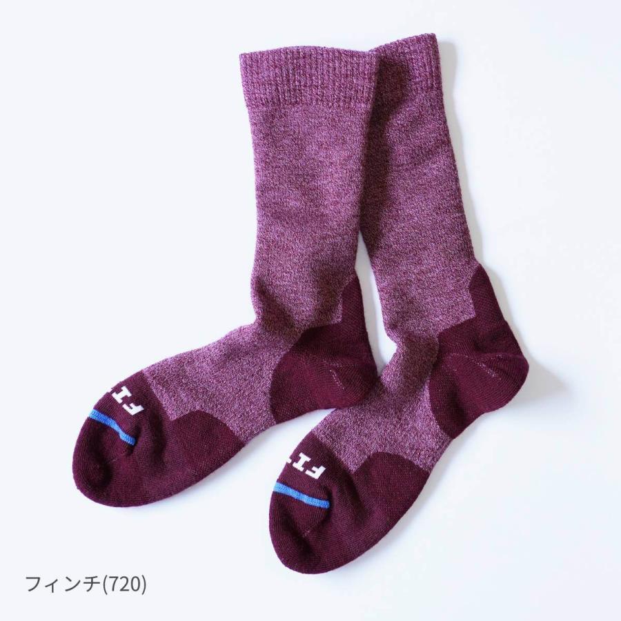 FITS socks フィッツ ソックス Medium Hiker Crew ミディアムハイカークルー F1001 靴下 ユニセックス ...