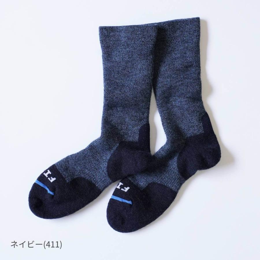 FITS socks フィッツ ソックス Medium Hiker Crew ミディアムハイカークルー F1001 靴下 ユニセックス ...