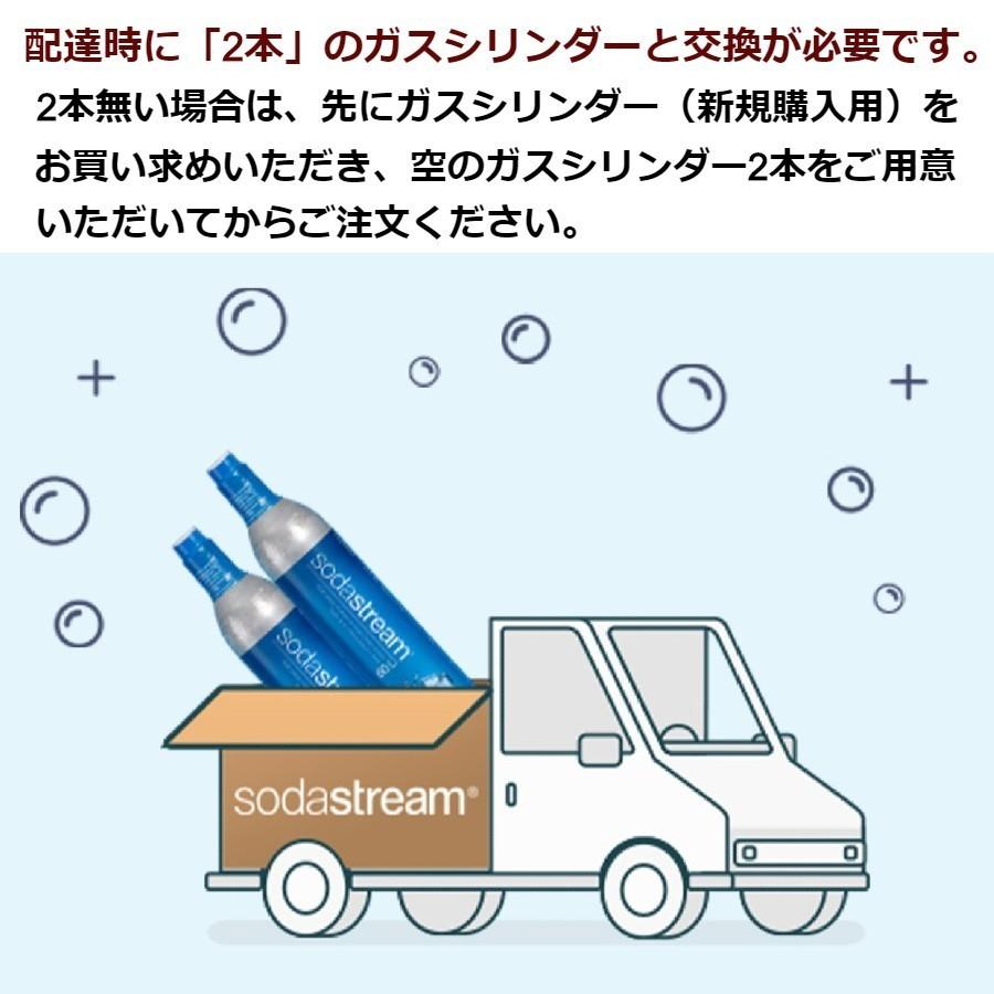 【代引限定】ソーダストリーム ガスシリンダー(交換用) 60L 2本セット＜炭酸水メーカー＞｜sodastream-gas｜04