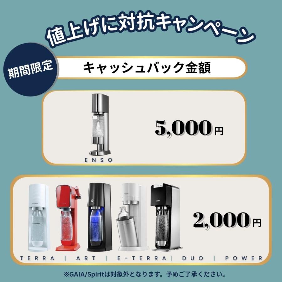 ソーダストリーム　アート　sodastream Art 炭酸水メーカー　未使用品 ソーダストリーム SodaStream / ART(アート) 90日間 スターター