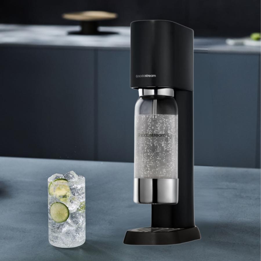 未使用品 ソーダストリーム enso (エンソウ) スターターキット ブラック sodastream（ソーダストリーム） enso (エンソウ) スターターキット