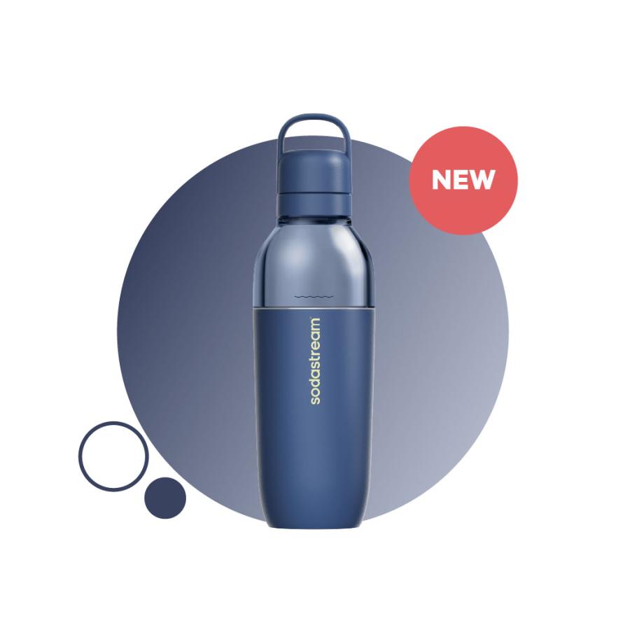 sodastream 炭酸水メーカー 青色 ボトルとガスボンベ付き sodastream（ソーダストリーム） 【新規用】ソーダストリーム 専用ガス