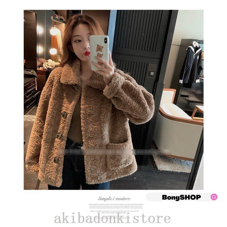 超美品再入荷品質至上!ボアコートエコファーコートレディース冬40代