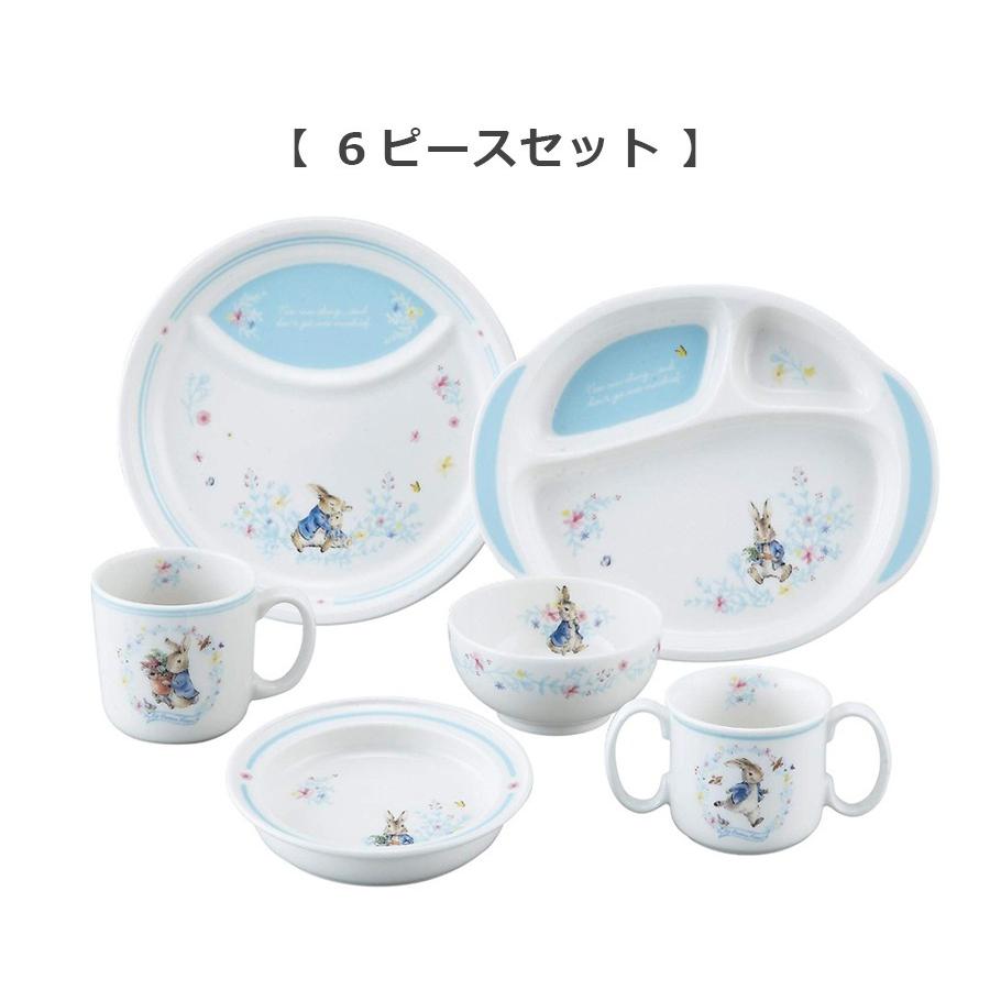 ピーターラビット 6ピースセット 化粧箱入り 陶器の子ども食器6点セット 出産祝い 誕生日プレゼント 離乳食 Yamaka Pr490 115 Soeru Yahoo 店 通販 Yahoo ショッピング