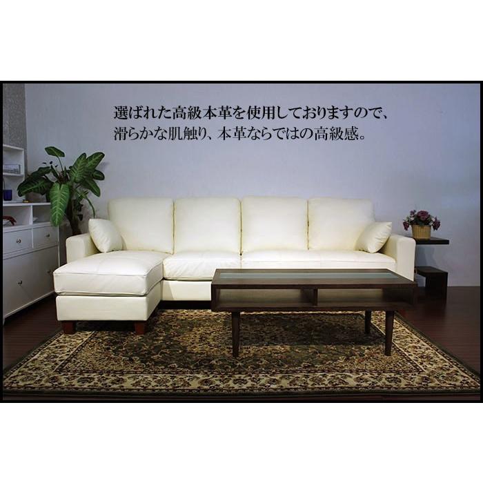 送料無料 ソファ 高級本革カウチソファ ポケットコイル 3人掛け 4人 