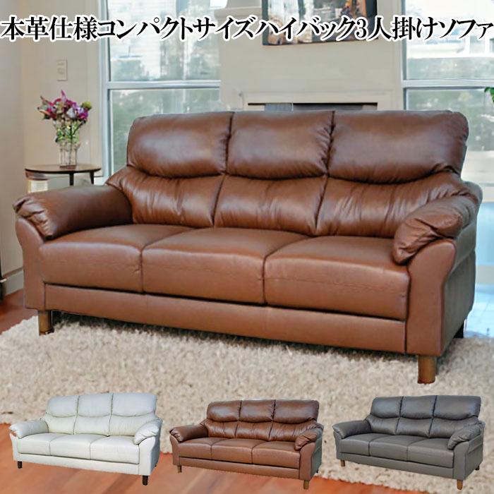 120 家具・インテリア 高級レザー 2人掛けソファ(コンパクト3人