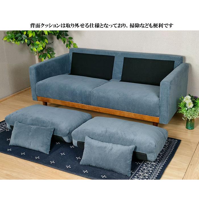 【値下げ交渉可】グレーの3人掛けファブリックソファ 値下げ交渉可】グレーの3人掛けファブリックソファ