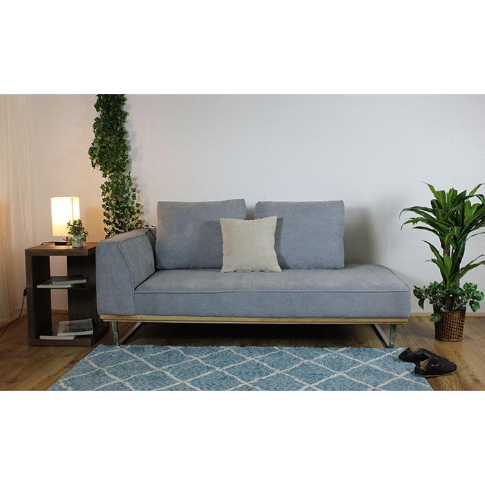 送料無料 カウチソファー ソファー コーデュロイ ファブリック カウチ