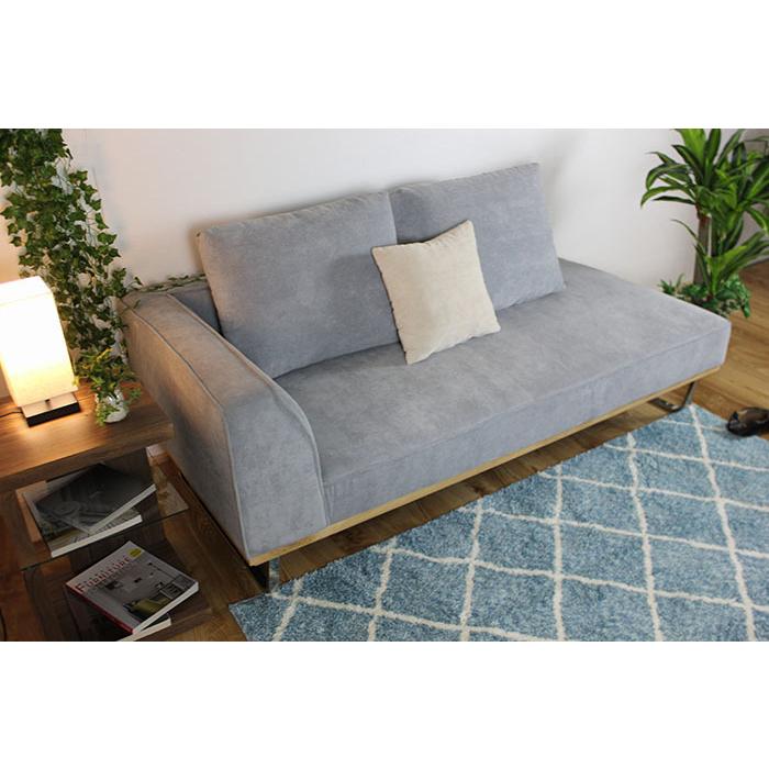 送料無料 カウチソファー ソファー コーデュロイ ファブリック カウチ