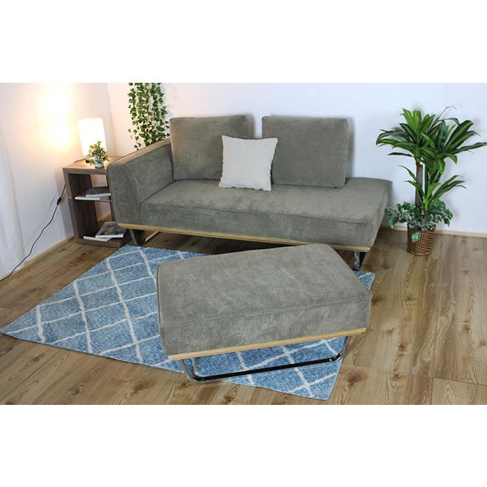 送料無料 カウチソファー ソファー コーデュロイ ファブリック カウチ