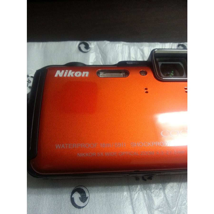Nikon デジタルカメラ AW120 防水 1600万画素 サンシャインオレンジ 