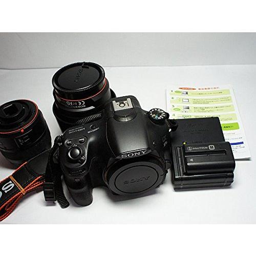 SONY ミラーレス一眼 α58 ダブルズームレンズキット DT 18-55mm F3.5 