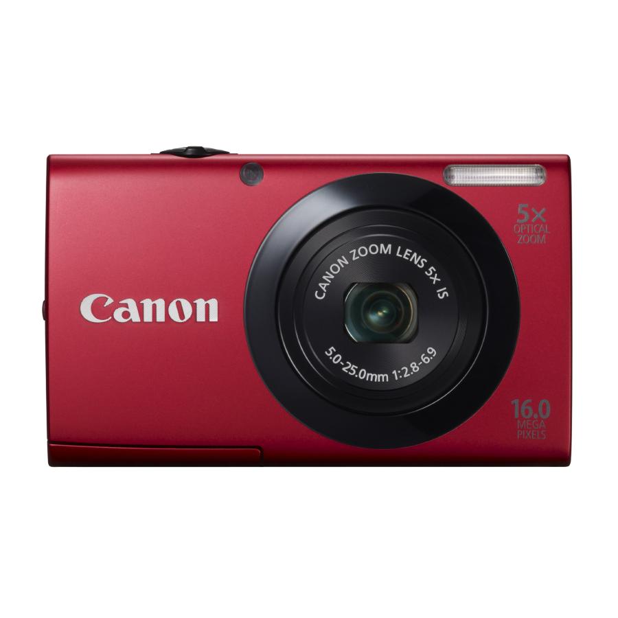 Canon デジタルカメラ PowerShot A3400IS レッド 光学5倍ズーム 