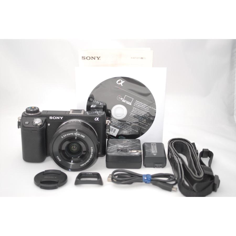 SONY NEX-6 + E PZ 16-50mm フラッシュ不可 カメラ｜デジタル一眼レフ