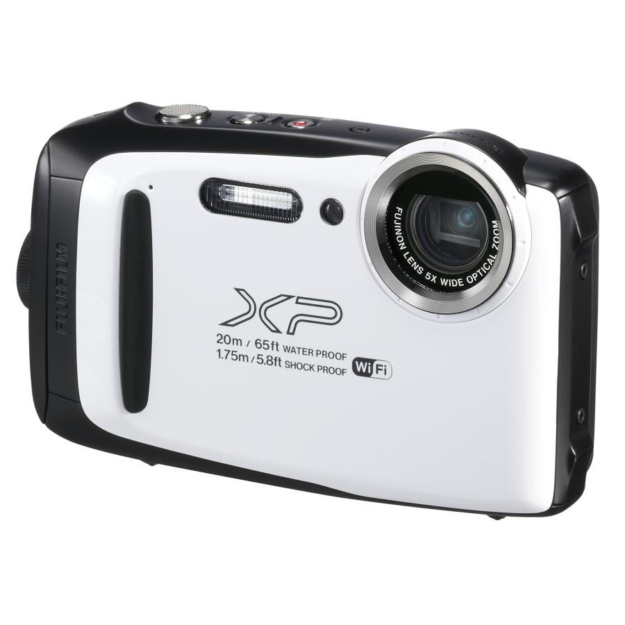 美品】富士フィルム FUJIFILM XP130 防水コンデジ ホワイト