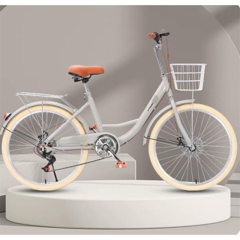 シティサイクル 自転車20 22 24 26インチシングルスピード 7段