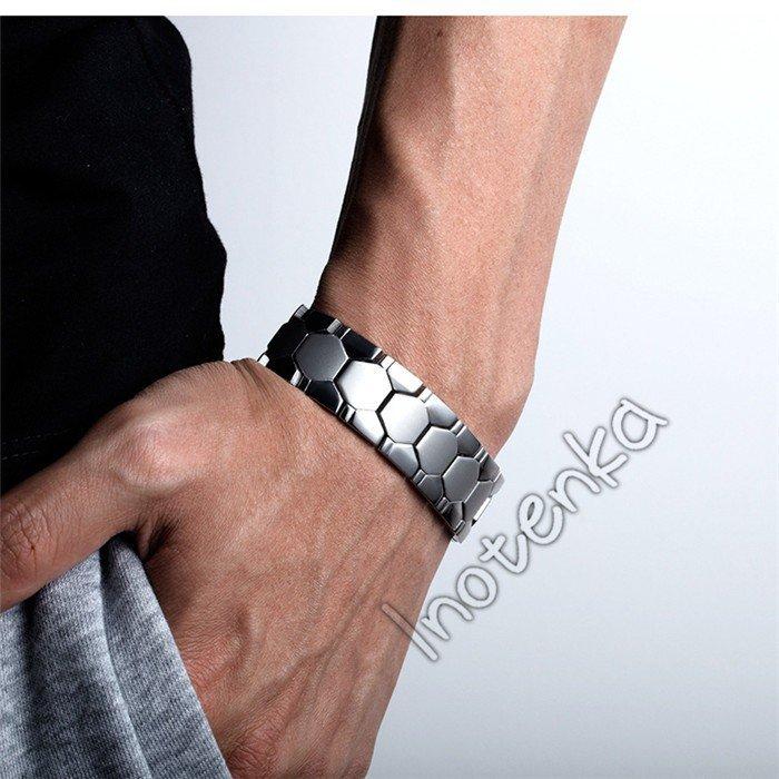 超可爱の メンズ ブレスレット アクセサリー カッコイイ バレンタインデー 彼氏 ステンレス ギフト 高級感 プレゼント チェーンブレスレット おしゃれ ブレスレット カラー 色2 Www Cognitiva La