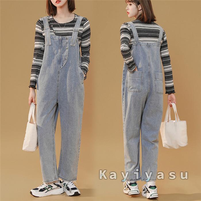 店舗 男女兼用 サロペット デニム オーバーオール メンズ レディース ジーンズ ズボン型つなぎ ロングパンツ おしゃれ 胸当て ジーパン 繋ぎ 作業服 カジュアル Wantannas Go Id